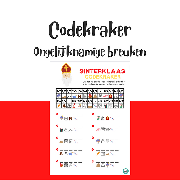 Codekraker-Sinterklaas-ongelijknamige-breuken-bovenbouw