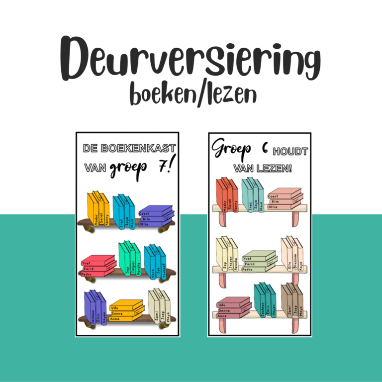 deurversiering-boeken-lezen-start-schooljaar