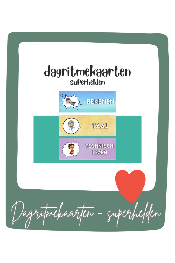 dagritmekaarten-superhelden-middenbouw-bovenbouw-basisonderwijs