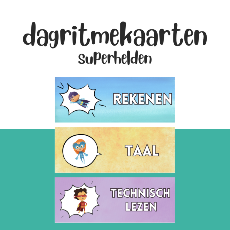 dagritmekaarten-superhelden-middenbouw-bovenbouw-juftessateaches