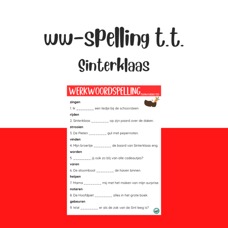 werkwoordspelling-werkblad-tegenwoordige-tijd-bovenbouw