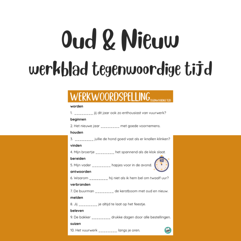 werkblad-tegenwoordige-tijd-oud-en-nieuw-bovenbouw