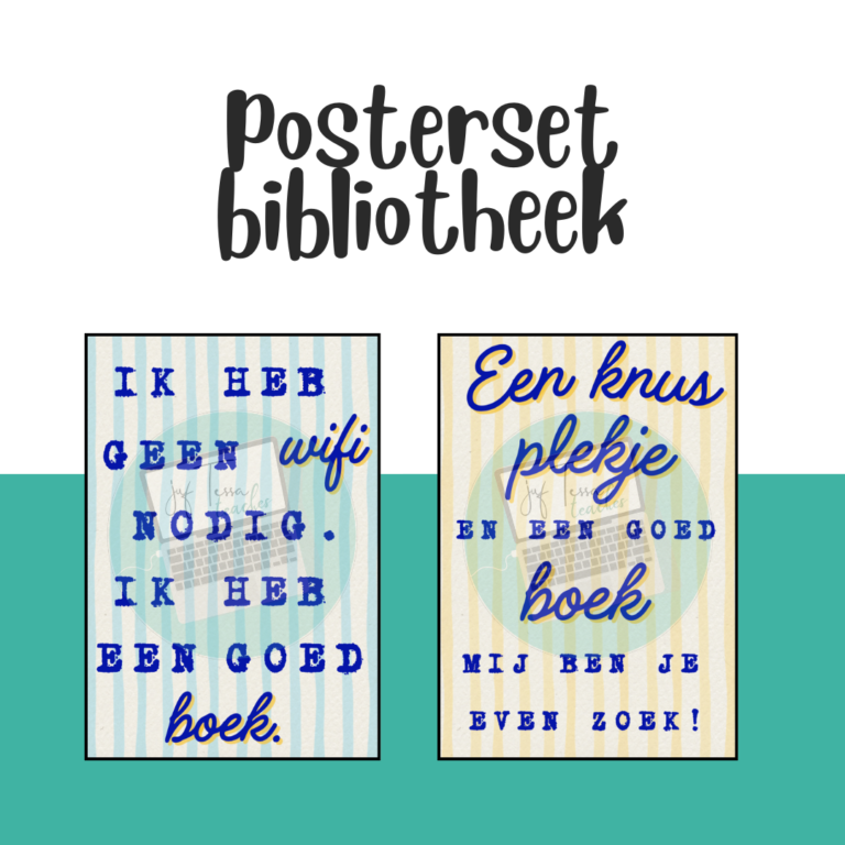 posterset-bibliotheek-leesbevordering-amalfi-stijl