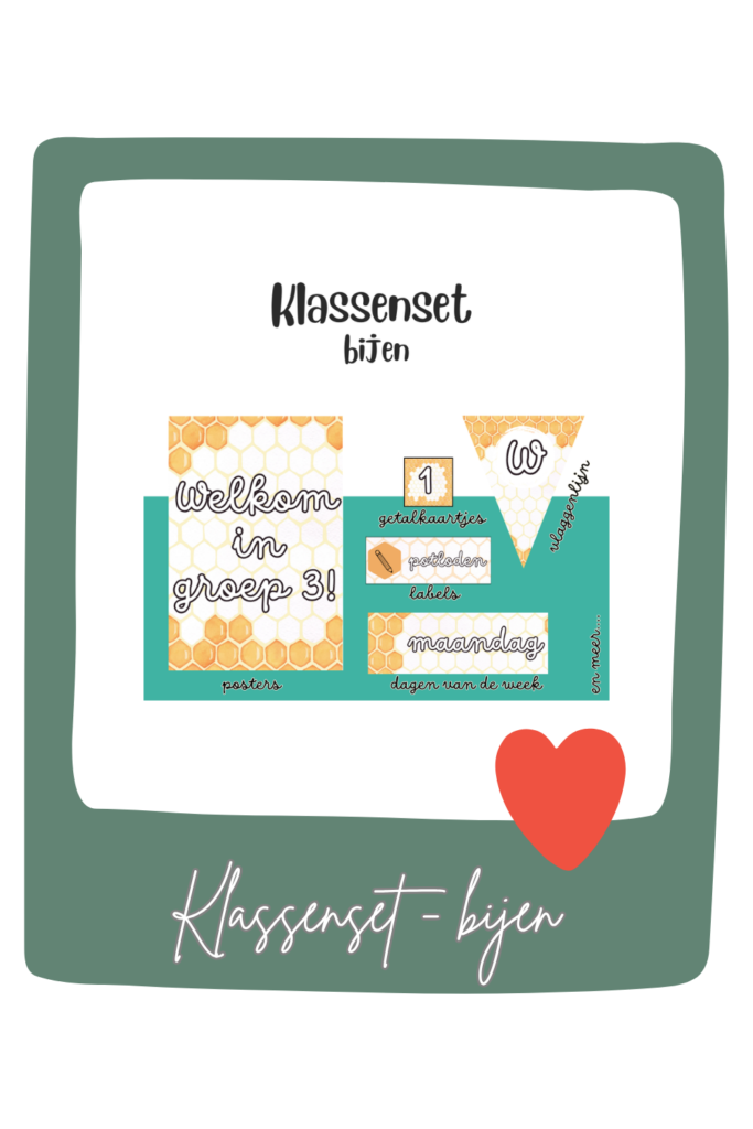 klassenset-bijen-dagritme-groep3-inrichting-klaslokaal
