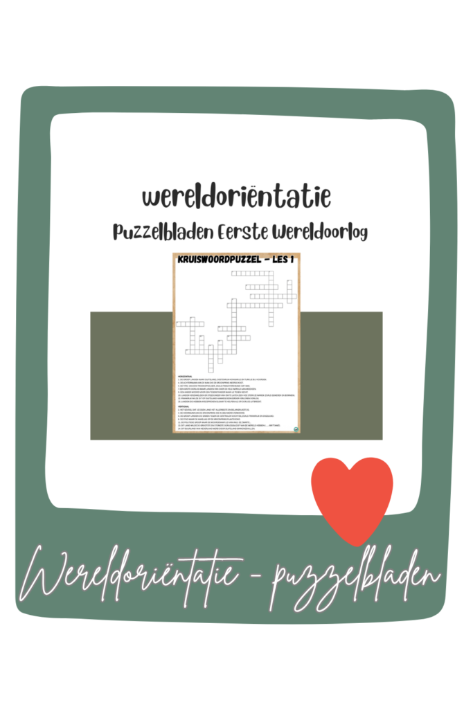 puzzelblad-werkblad-eerste-wereldoorlog-groep7-groep8