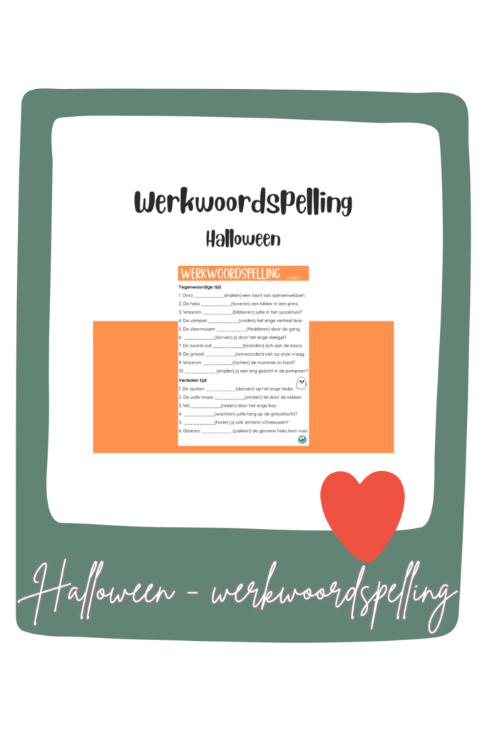 Halloween-werkwoordspelling-tt-vt