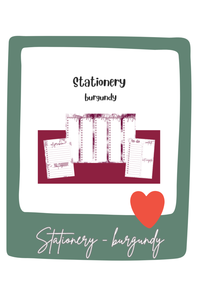 Stationery-leerkrachten-burgundy-notitie-to-do