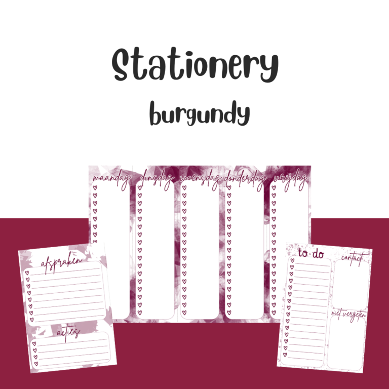 stationery-burgundy-leerkrachten-to-do-lijst-notitie-lijstje-@juftessateaches